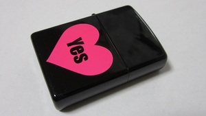 YES NO デザイン両面加工 ZIPPO 展示未使用品