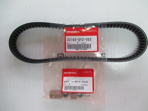 [HONDA][GYRO X*GYRO Canopy]..*[ drive belt * weight roller SET..2 point. SET](23100-GFZ-003)(22123-GFZ-010)