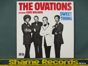 The Ovations FT Louis Williams ： Sweet Thing /'70s DEEP SOUL/ 国内盤オンリー/メンフィス・サウンド/ LP // 5点で送料無料