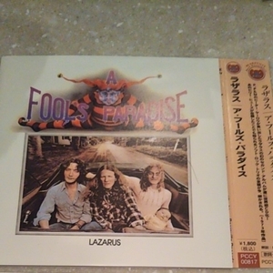 CD* записано в Японии с поясом оби редкий!*LAZARUS / A FOOLS PARADISE*la Zara s* soft блокировка *bi Lee плавкий предохранитель 