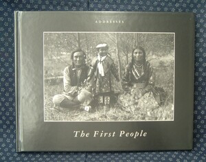 洋書【 The First People 】ADDRESS BOOK ※先住民族・インディアンの写真集アドレスブックです。