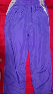 девственный вояж Ветровые штаны L Фиолетовый