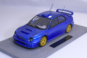 トップマルケス 1/18 スバル インプレッサ S7 555 デカールなし WRX STI GDB Top Marques Subaru Impreza WRT MC Winner 2002 2001 car