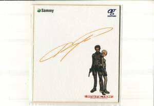 Art hand Auction SPY FICTION Renji Murata autographed reproduction colored paper inspection Shangri-La cell picture original picture layout, comics, anime goods, sign, Hand-drawn painting