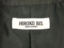 HIROKO BIS ジャケット・9▲ヒロコビス ヒロココシノ/テーラード型/22*10*1-28_画像7