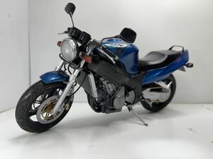 タミヤ 1/12 プラモデルHONDA ＣＢＲ１１００ＸＸスーパーブラックバード「ネイキッド仕様カスタム」完成品送料無料！