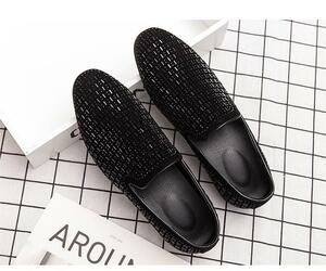 * новый товар * мужской TG21505-27.5cm/45 Loafer туфли без застежки черный (3 цвет ) бизнес обувь обувь для вождения casual 