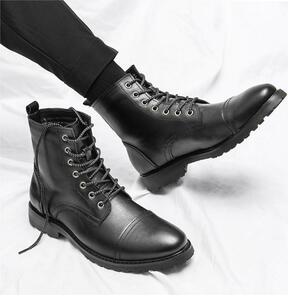 * new goods * men's TG21695-24.0cm/38 men's boots black (2 color ) business shoes Work boots 