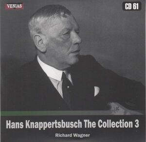 [CD/Venias]ワーグナー:「トリスタンとイゾルデ」から前奏曲と愛の死他/H.クナッパーツブッシュ&ミュンヘン・フィルハーモニー管弦楽団