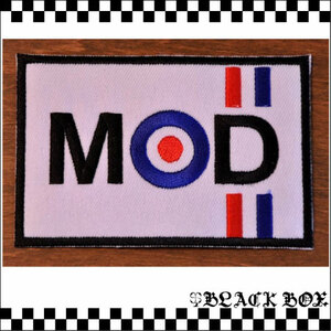 ワッペン MODS モッズ SKA スカ PUNK パンク トリコロール ターゲットマーク ラウンデル 英国 uk イギリス GB ENGLAND 60's 087