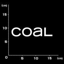 送料無料★0555★COAL コール★スノーボード★スノボー★SNOWBOARD★ステッカー_画像1