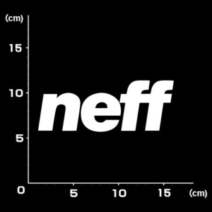 送料無料★0649★NEFF ネフ★スノーボード★スノボー★SNOWBOARD★ステッカー