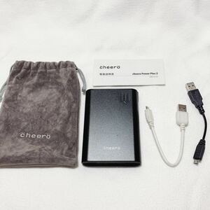 マルチデバイス対応 cheero Power Plus 2 10400mAh