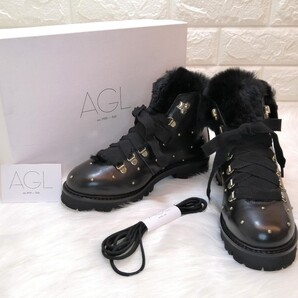 5,5万 Attilio Giusti Leombruniブーツ_37サイズ_新品