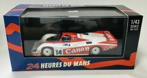 ●MA011 ミニチャンプス　1/43　ポルシェ　ＰＯＲＳＣＨＥ９５６Ｌ　ルマン２４時間１９８３年　CANON キャノン