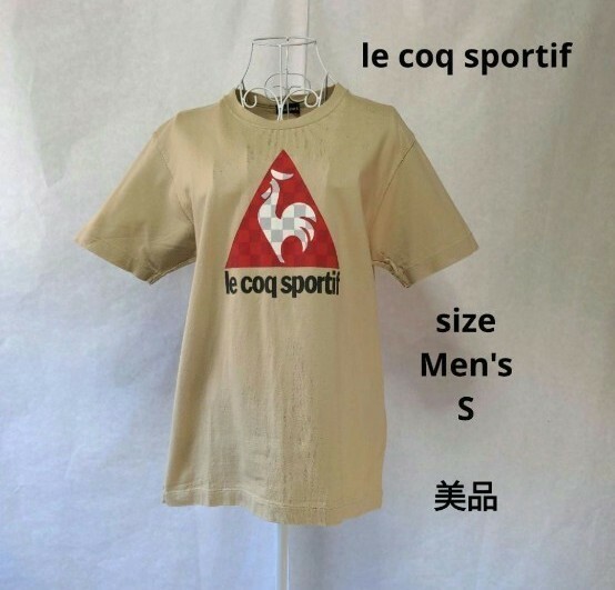 le coq sportif　ルコックスポルティフ　メンズ半袖Tシャツ