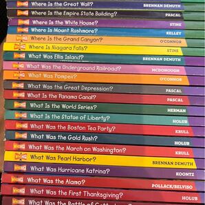 洋書what was where is series 27冊 新品