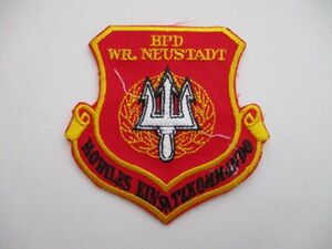 【送料無料】MOBILES EINSATZ KOMMANDO BPD WR.NEUSTADTパッチ刺繍ワッペン/BオーストリアMEKドイツ警察Wiener Neustadt警察特殊部隊 M54