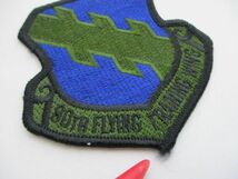 【送料無料】アメリカ空軍80TH FLYING TRAINING WINGパッチ刺繍ワッペン/FTWエアフォースAIR FORCE米空軍USAF米軍USミリタリー M54_画像2