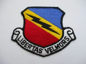 【送料無料】アメリカ空軍Libertas Vel Mors 388th Fighter Wingパッチ刺繍ワッペン/388FWエアフォースAIR FORCE米空軍USAF米軍US M54