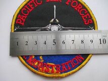 【送料無料】アメリカ空軍PACIFIC AIR FORCES F-16DEMONSTRATION TEAMパッチ刺繍ワッペン/AIR FORCE三沢基地USAF米軍35th Fighter Wing M58_画像9