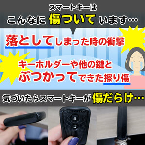 ★1円スタート セレナ C27 グランド スマートキーケース キーカバー 日産 ニッサン Bタイプレッド 赤の画像3