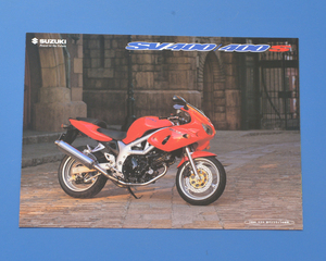 スズキ　SV400　SV400S　SUZUKI　SV400　SV400S　1983年3月　カタログ　水冷4サイクルV2　DOHC4バルブ【S1970-09】