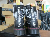 ★着用回数1回程度！超美品｜★Dr.Martens (ドクターマーチン) ★SEX PISTOLS セックス・ピストルズ 8H レザーブーツ BLACK｜US9｜箱付き_画像6