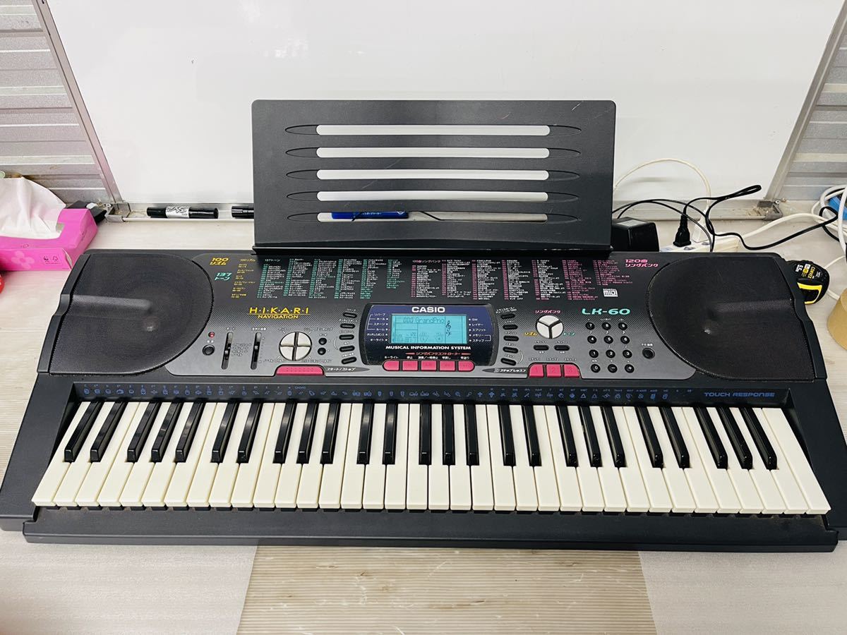 PayPayフリマ｜CASIO 電子キーボード 電子ピアノ LK-55