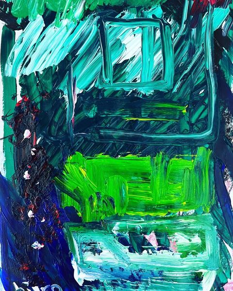 絵描きhiro C「嵐の扉」