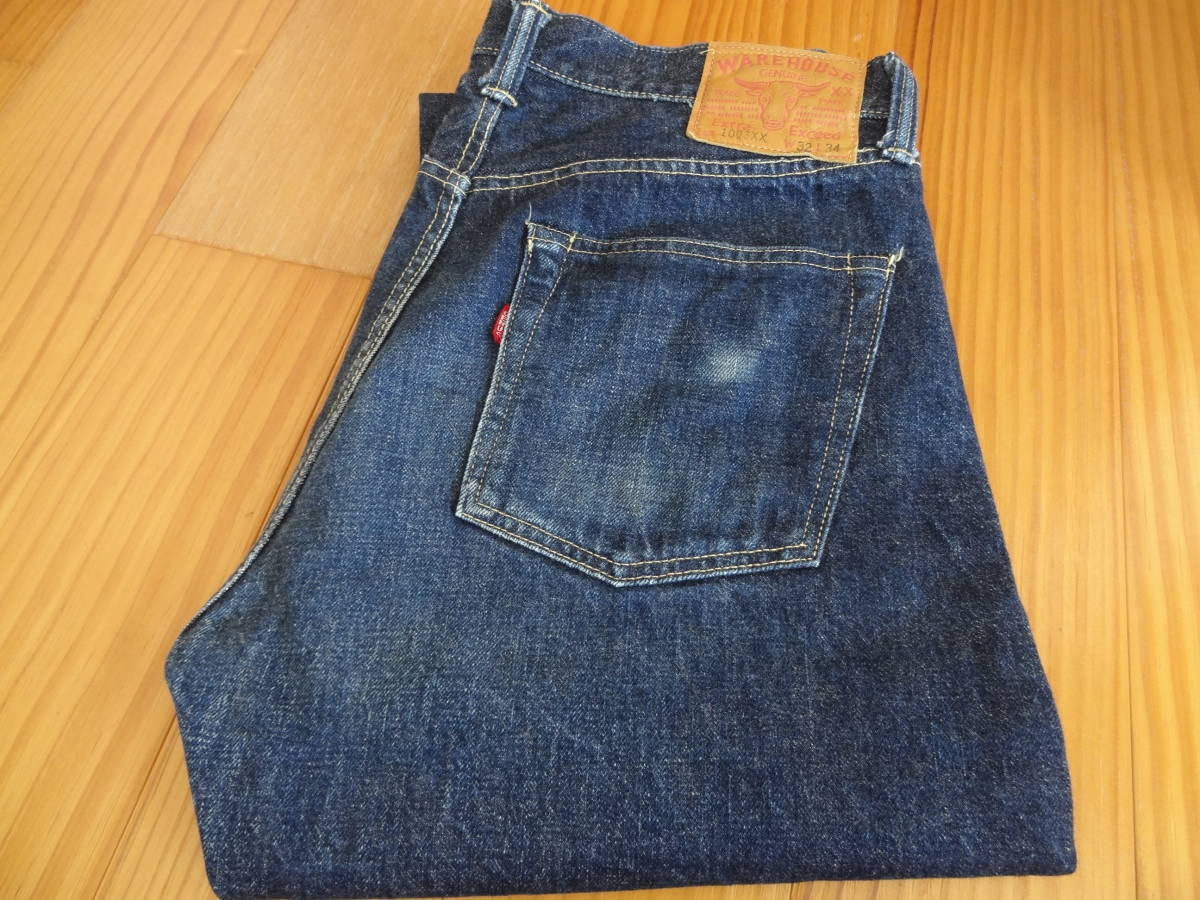 ヤフオク! -ウエアハウス 1003の中古品・新品・未使用品一覧 最高級・日本製 W34 ウェアハウス 1003XX warehouse デニム/ジーンズ