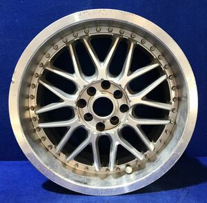 MANARAY マナレイ＊メッシュホイール＊17インチ＊17x8.5J/オフセット+33/PCD100(114.3)-4H＊1本のみ