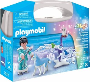 即決！新品 PLAYMOBIL 70311 キャリーケース セット アイスプリンセス プレイモービル