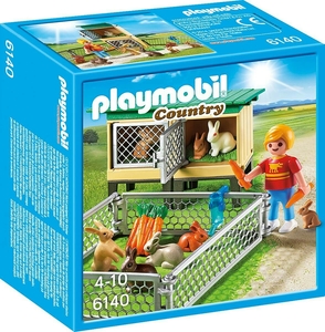  prompt decision! new goods PLAYMOBIL Play Mobil 6140 rabbit small shop . man 