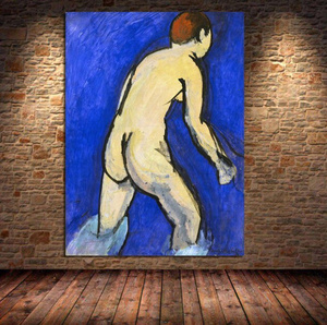  C2009 アンリ・マティス アンリ・マチス Henri Matisse キャンバスアートポスター 50×70cm イラスト インテリア 雑貨 海外製 枠なし B