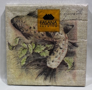  бумага салфетка FASANA( Германия ) рыба 