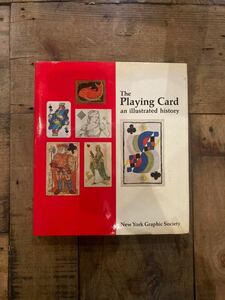 洋書 playing card an illustrated history/トランプ歴史 図柄 サンプル カフェ 店舗 ディスプレイ 書斎 男前 プレイングカード