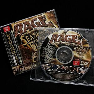 RAGE - SEASONS OF THE BLACK TOUR IN OSAKA(2CDR+1DVDR) レイジ ライブ 日本公演 大阪 ロック メタル ジャーマン スラッシュ メロディック