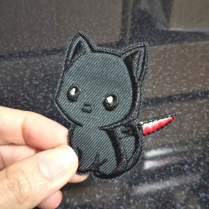 アイロンワッペン 猫