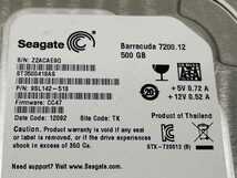 Seagate ST3500413AS 500GB HDD 2個セット ジャンク扱い_画像3