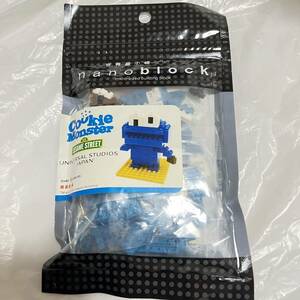 新品　未使用　未開封　ナノブロック nanoblock USJ 限定 セサミストリート　クッキーモンスター　ユニバ　ユニバーサルスタジオジャパン