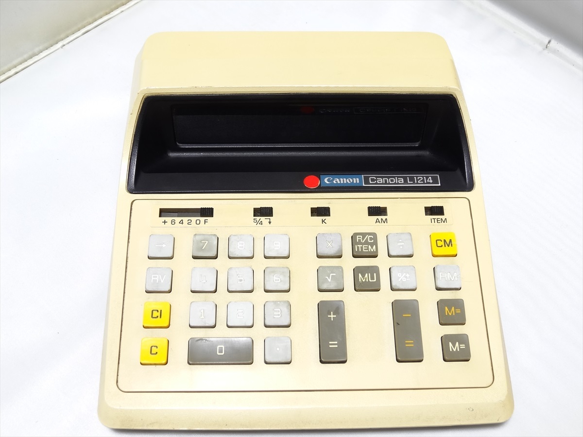 ヤフオク! -「計算機 レトロ」(その他) (電卓)の落札相場・落札価格