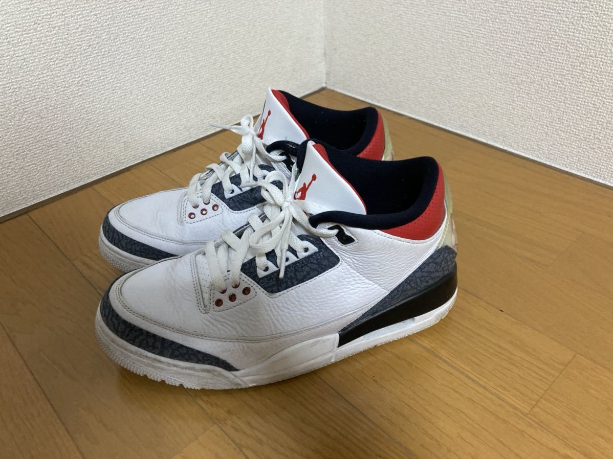 ヤフオク! -「ナイキ カタカナ」の落札相場・落札価格 返品保証 28.5cm☆NIKE ナイキ エアジョーダン3 SE-T カタカナ☆ スニーカー
