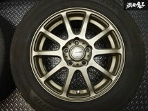 ●KYOHO Cirdlar VERSION DR 16インチ 6.5J +38 PCD 114.3 5H YOKOHAMA BluEarth 215/60R16 95H 4本 エスティマ オデッセイ ヴェゼル 棚T-6_画像5