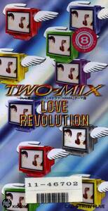 ★8ｃｍCD送料無料★TWO-MIX　Love Revolution　　※レンタル落ち