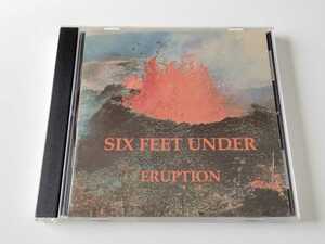 【94年初CD化スウェーデン盤】SIX FEET UNDER(SWEDEN) / Eruption CD EUROPA FILM RECORDS CDELP5024-2 84年北欧メタル名盤,SWEDISHハード