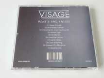 VISAGE / Hearts And Knives CD BLITZCLUB RECORDS EU BZCR012 英ニューロマンティック,NEW WAVE,2013年29年ぶり4th,Steve Strange,美品_画像2