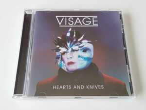 Visage / Hearts and Knives CD Blitzclub Records Eu Bzcr012 British Neuromantic, New Wave, 2013 впервые за 29 лет, Стив Стрэндж, красота