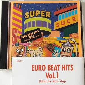 【国内盤CD】EURO BEAT HITS VOL.1 ULTIMATE NON STOP (30MD-1) ユーロ・ビート・ヒッツ 80' DISCO ディスコ