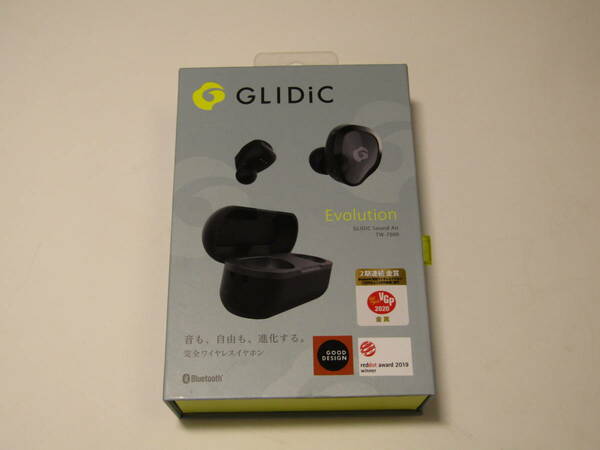 M1C△997未使用品【GLIDiC グライディック】Sound Air TW-7000 Bluetooth ワイヤレス イヤフォン アーバンブラック